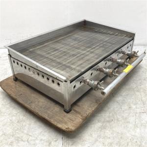ガスグリドル プレス鉄板焼き マッチ点火式 YS450 都市ガス(12A/13A