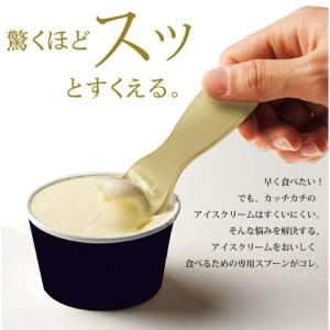 高評価1000件越】アイスクリームスプーン 魔法のアイススプーン 熱伝導
