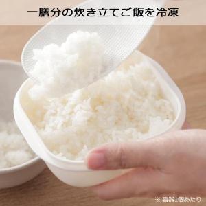 マーナ 極 冷凍ごはん容器 2個入り 炊き立て...の詳細画像4