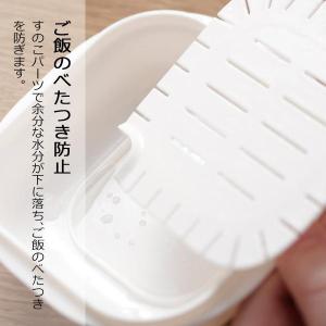 マーナ 極 冷凍ごはん容器 2個入り 炊き立て...の詳細画像5