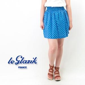 (SALE 70%OFF)Le glazik ル・グラジック レディース リネンドットプリントスカート(JL-5021KLD)(SS)(返品交換不可)｜u-oak