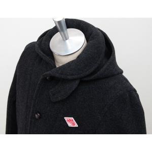 Danton ダントン メンズ Wool 18fw 買物 Mosser Jd 8454wom フード付ロングコート