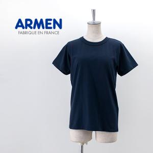 ARMEN アーメン レディース コットンジャージークルーネック ショートスリーブTシャツ(NFA1401)(2022SS)｜u-oak
