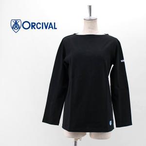 ORCIVAL オーシバル レディース COTTON LOURD SOLID バスクシャツ L/S(B211)(BASIC)｜u-oak