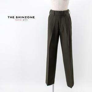 (SALE 30%OFF)THE SHINZONE シンゾーン レディース WOOL TOMBOY PANTS(22AMSPA02)(2022FW)(返品交換不可)｜u-oak