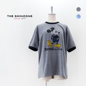 THE SHINZONE シンゾーン レディース ミッキーリンガーTEE(24SMSCU09)(2024SS)｜u-oak