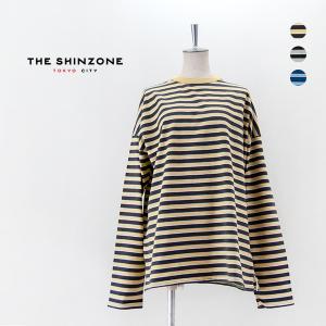 THE SHINZONE シンゾーン レディース マルチボーダー ロングTEE(24SMSCU06)(2024SS)｜u-oak