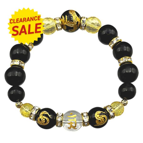 日本直販オリジナル 金吾龍神社 祈祷 巳年開運ブレスレット ブレス ブレスレット アクセサリー 日直...