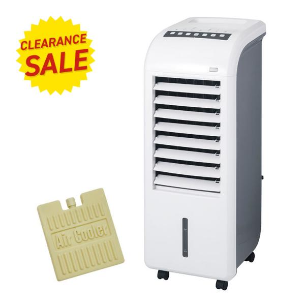 ＜イオン発生器付き＞ヘルシー・スリム冷風扇 - キャスター付き 涼風扇 扇風機 冷風 抗菌 冷風機 ...