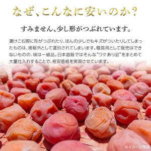 紀州南高梅 完熟つぶれ梅 よりどり3kgセット...の詳細画像4