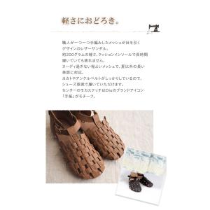セール20% レザーメッシュサンダル シューズ...の詳細画像1