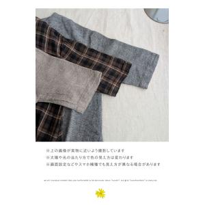 SO エスオー ボートネック綿麻ワンピース ロ...の詳細画像4