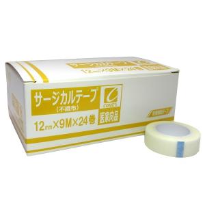 サージカルテープ 不織布 25mm×9m×12巻 1箱 医療テープ 医療用テープ