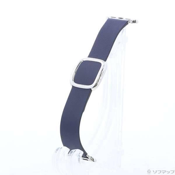 〔中古〕Apple(アップル) 38mmケース用ミッドナイトブルーモダンバックル - L〔258-u...