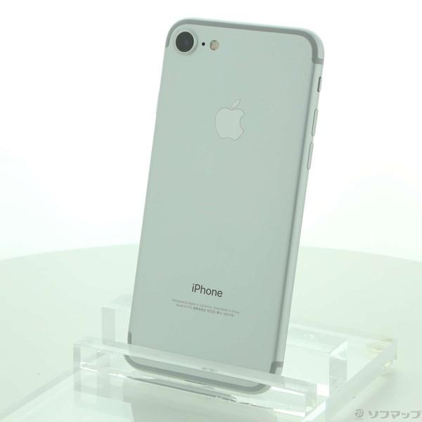 〔中古〕Apple(アップル) iPhone7 32GB シルバー MNCF2J／A SIMフリー〔...