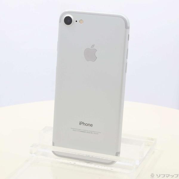 〔中古〕Apple(アップル) iPhone7 32GB シルバー MNCF2J／A SIMフリー〔...