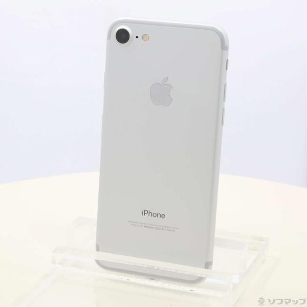 〔中古〕Apple(アップル) iPhone7 32GB シルバー MNCF2J／A SIMフリー〔...