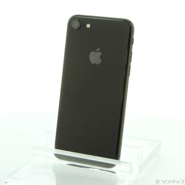 〔中古〕Apple(アップル) iPhone7 32GB ジェットブラック MQTY2J／A SIM...