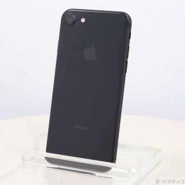 〔中古〕Apple(アップル) iPhone7 32GB ブラック MNCE2J／A SIMフリー〔...