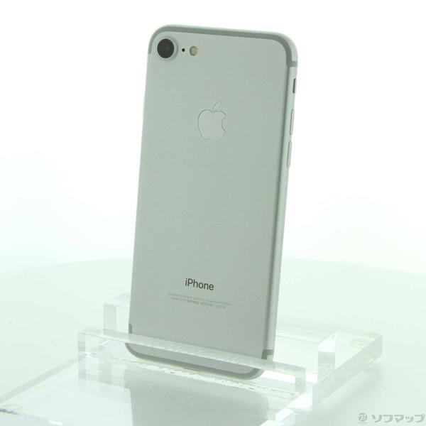 〔中古〕Apple(アップル) iPhone7 32GB シルバー MNCF2J／A SIMフリー〔...