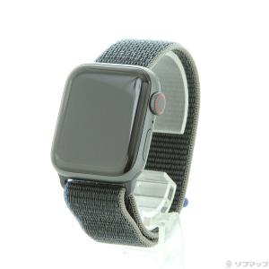 Apple  Apple Watch SE GPS + Cellular 40mm スペースグレイアルミニウムケース チャコールスポーツループ