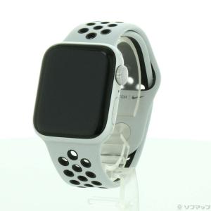 Apple Apple Watch Series 6 Nike GPS 40mm シルバーアルミニウムケース ピュアプラチナム／ブラックNikeスポーツバンド