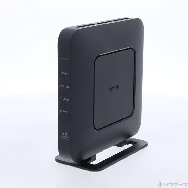 〔中古〕BUFFALO(バッファロー） WSR-2533DHPL2-BK ブラック〔344-ud〕