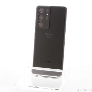 〔中古〕SAMSUNG(サムスン) Galaxy S21 Ultra 5G 256GB ファントムブラック SC-52B docomoロック解除SIMフリー〔295-ud〕