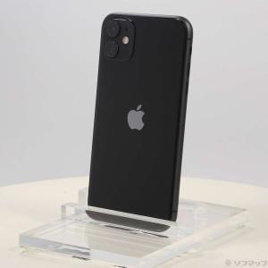 〔中古〕Apple(アップル) iPhone11 256GB ブラック MWM72J／A SIMフリー〔276-ud〕