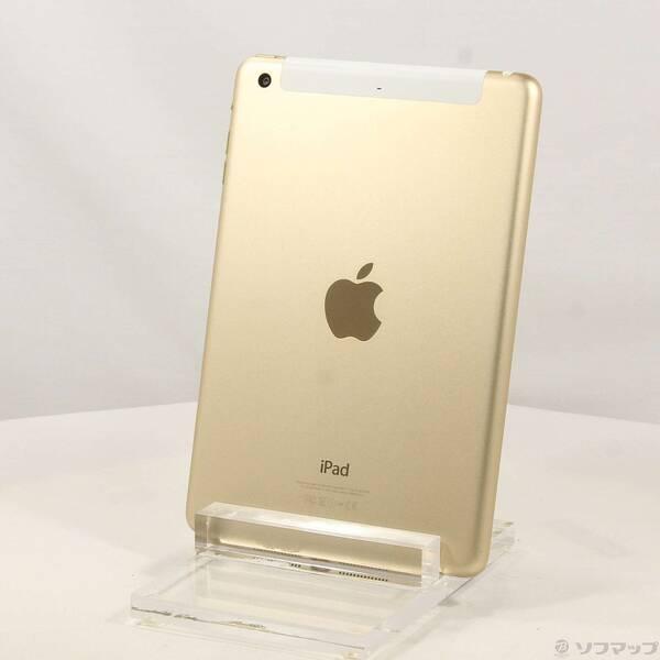〔中古〕Apple(アップル) iPad mini 3 64GB ゴールド MGYN2J／A doc...