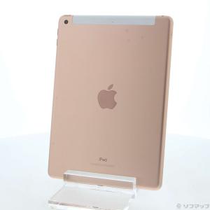 〔中古〕Apple(アップル) iPad 第6世代 128GB ゴールド NRM22J／A SIMフリー〔262-ud〕