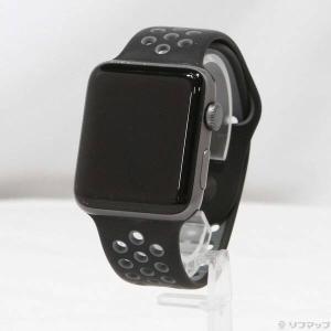 〔中古〕Apple(アップル) Apple Watch Series 2 Nike+ 42mm スペースグレイアルミニウムケース ブラック／クールグレーNikeスポーツバンド〔349-ud〕｜u-sofmap