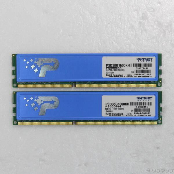 〔中古〕Patriot Memory PSD38G1600KH〔305-ud〕