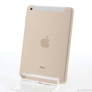 〔中古〕Apple(アップル) iPad mini 3 16GB ゴールド MGYR2J／A au〔196-ud〕｜u-sofmap