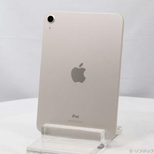 〔中古〕Apple(アップル) iPad mini 第6世代 64GB スターライト MK7P3J／A Wi-Fi〔297-ud〕