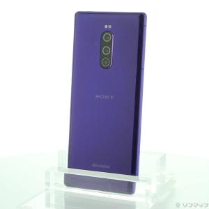 〔中古〕SONY(ソニー) Xperia 1 64GB パープル SO-03L docomoロック解除SIMフリー〔220-ud〕｜u-sofmap