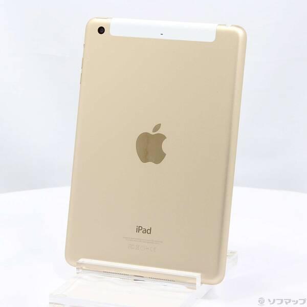 〔中古〕Apple(アップル) iPad mini 3 16GB ゴールド MGYR2J／A doc...