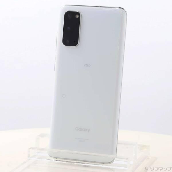 〔中古〕SAMSUNG(サムスン) Galaxy S20 5G 128GB クラウドホワイト SCG...