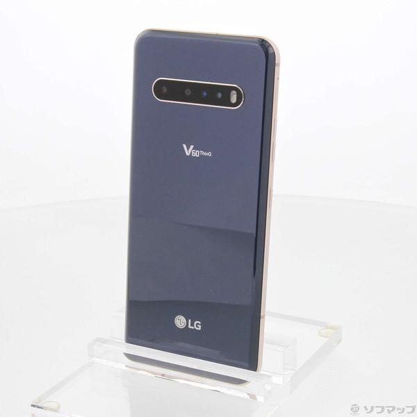 〔中古〕LG(エルジー) LG V60 ThinQ 5G 128GB クラッシ-ブルー A001LG...