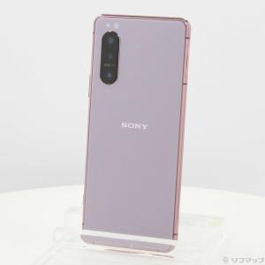 〔中古〕SONY(ソニー) Xperia 5 II 128GB ピンク A002SO SoftBankロック解除SIMフリー〔381-ud〕｜u-sofmap