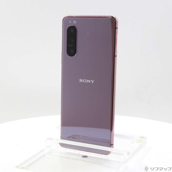 〔中古〕SONY(ソニー) Xperia 5 II 128GB ピンク A002SO SoftBan...