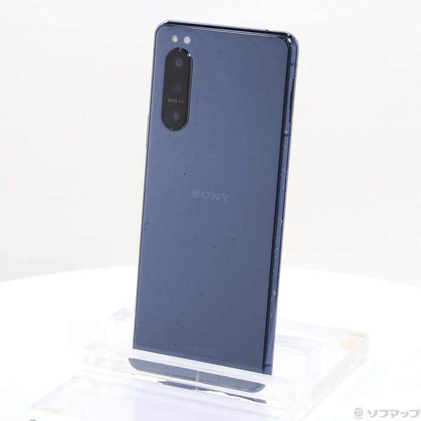 〔中古〕SONY(ソニー) Xperia 5 II 128GB ブルー A002SO SoftBan...