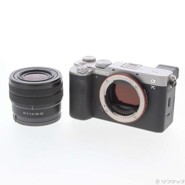 〔中古〕SONY(ソニー) α7C ズームレンズキット シルバー ILCE-7CL S〔305-ud...