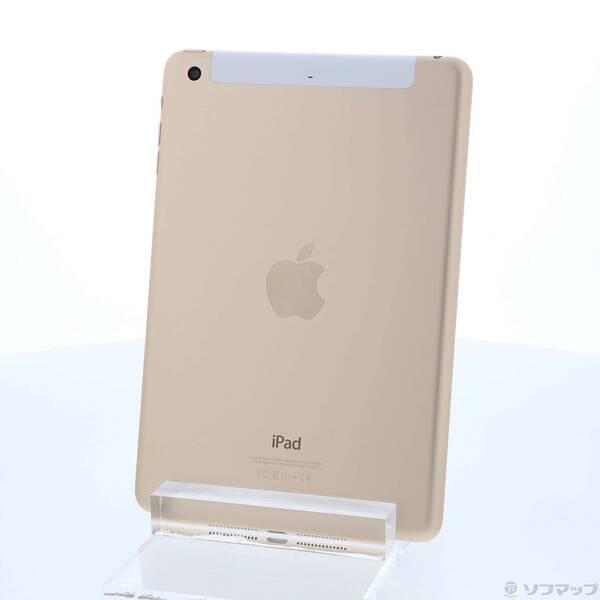 〔中古〕Apple(アップル) iPad mini 3 16GB ゴールド MGYR2J／A doc...