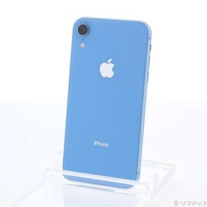 〔中古〕Apple(アップル) iPhoneXR 128GB ブルー MT0U2J／A SoftBa...