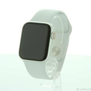 〔中古〕Apple(アップル) Apple Watch Series 4 GPS + Cellular 40mm シルバーアルミニウムケース ホワイトスポーツバンド〔344-ud〕 スマートウォッチ本体の商品画像