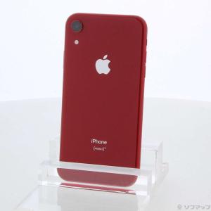 〔中古〕Apple(アップル) iPhoneXR 128GB プロダクトレッド MT0N2J／A SIMフリー〔276-ud〕