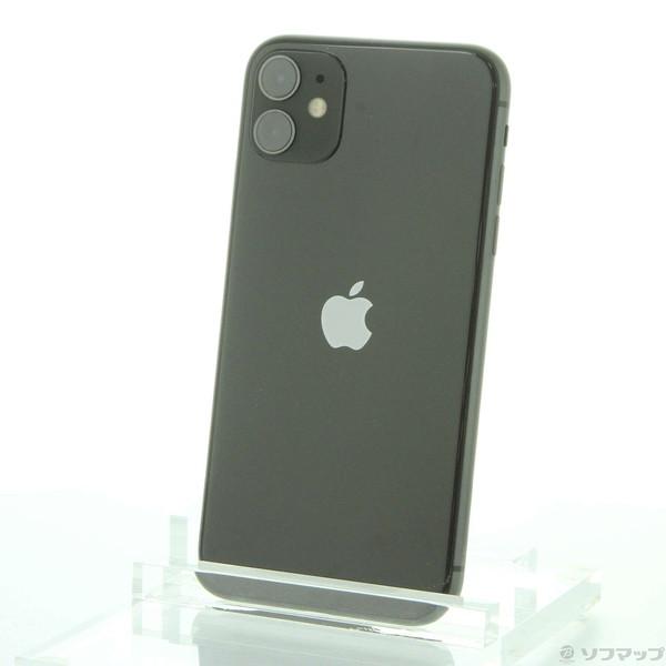 〔中古〕Apple(アップル) iPhone11 256GB ブラック MWM72J／A SIMフリ...