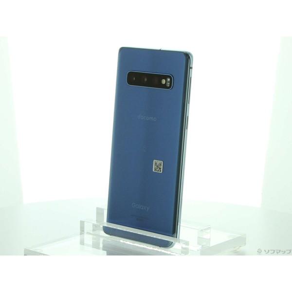 〔中古〕SAMSUNG(サムスン) GALAXY S10 128GB プリズムブルー SC-03L ...