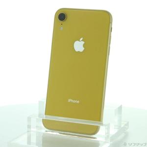 〔中古〕Apple(アップル) iPhoneXR 64GB イエロー MT082J／A SoftBank〔344-ud〕｜u-sofmap